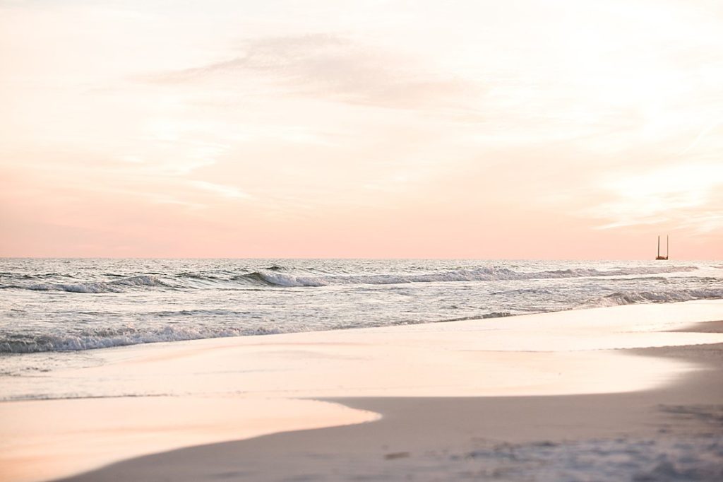 beach sunset_petite magnolia photography