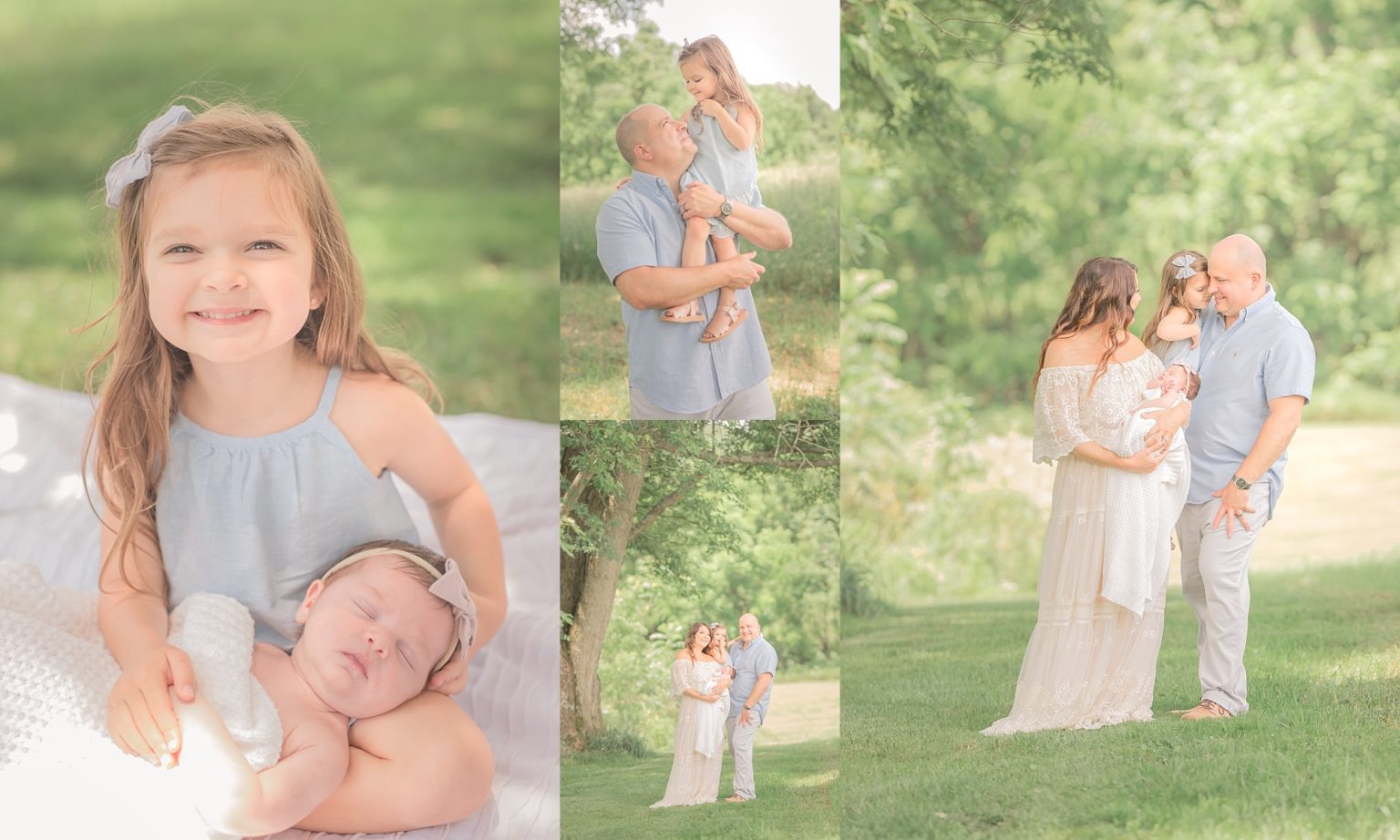 Newborn Family Photographer Near Me | Baby Arden Reveal | Petite ...