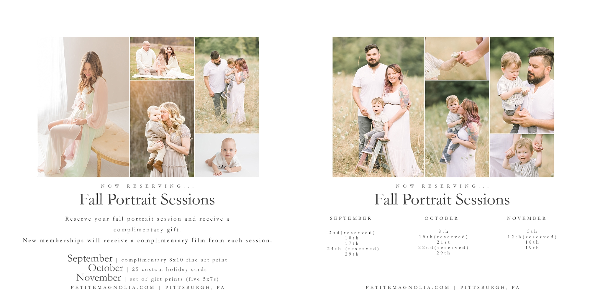 Pittsburgh Fall Family Photos
