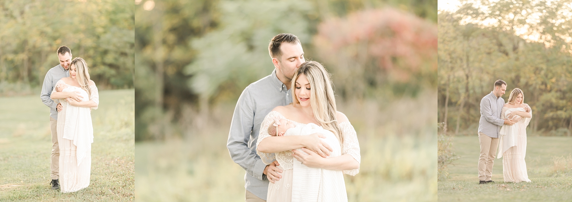 Outdoor newborn photographer in Pittsburgh PA