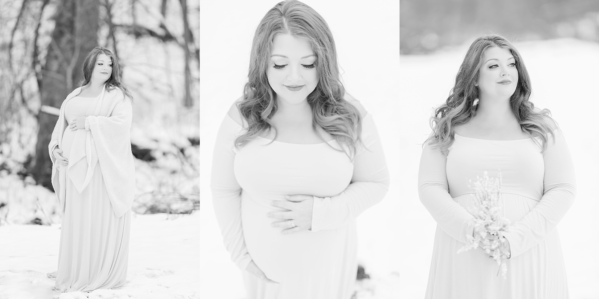 Winter Wonderland Maternity Session