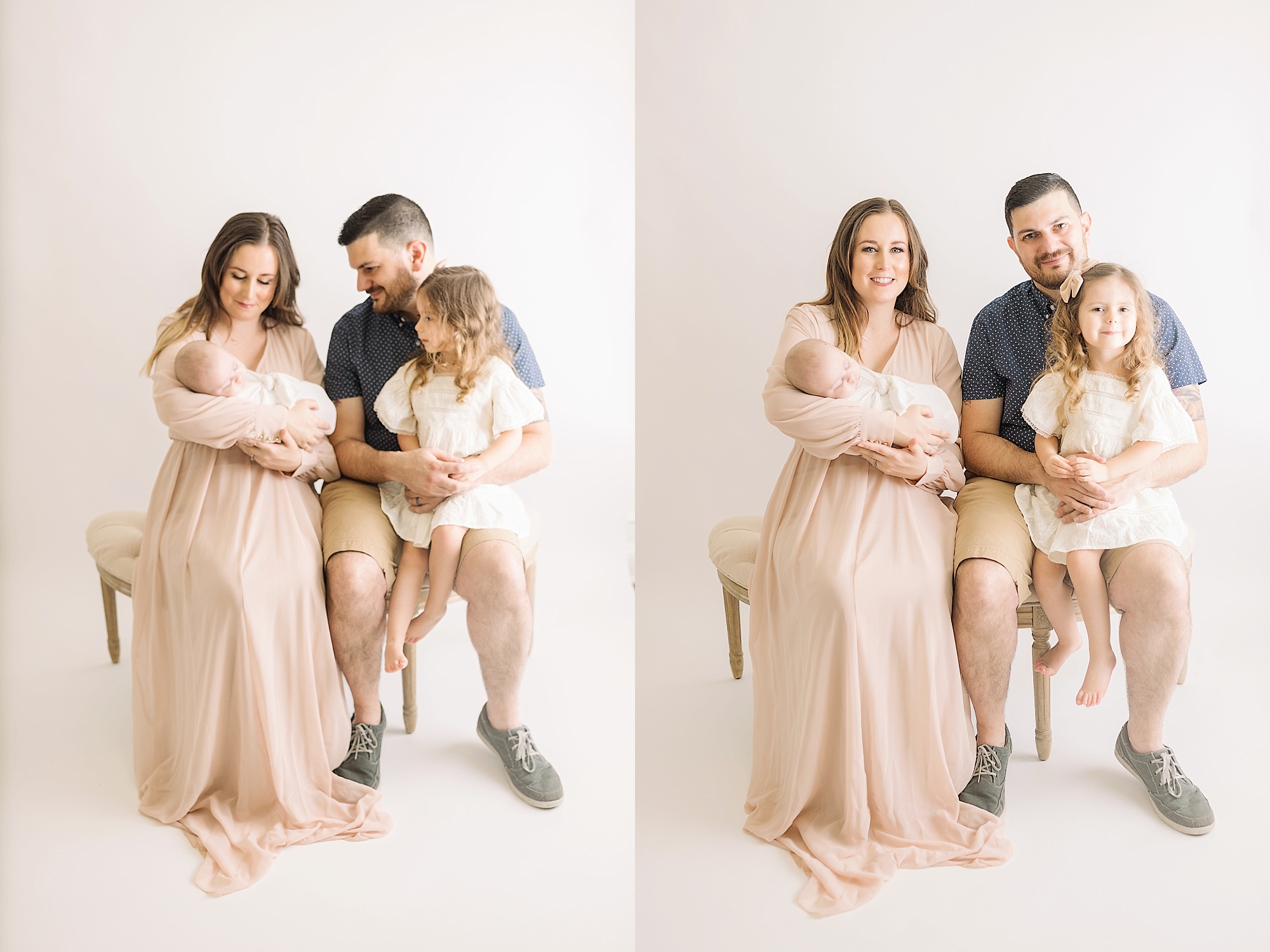 Family Newborn Photo Session