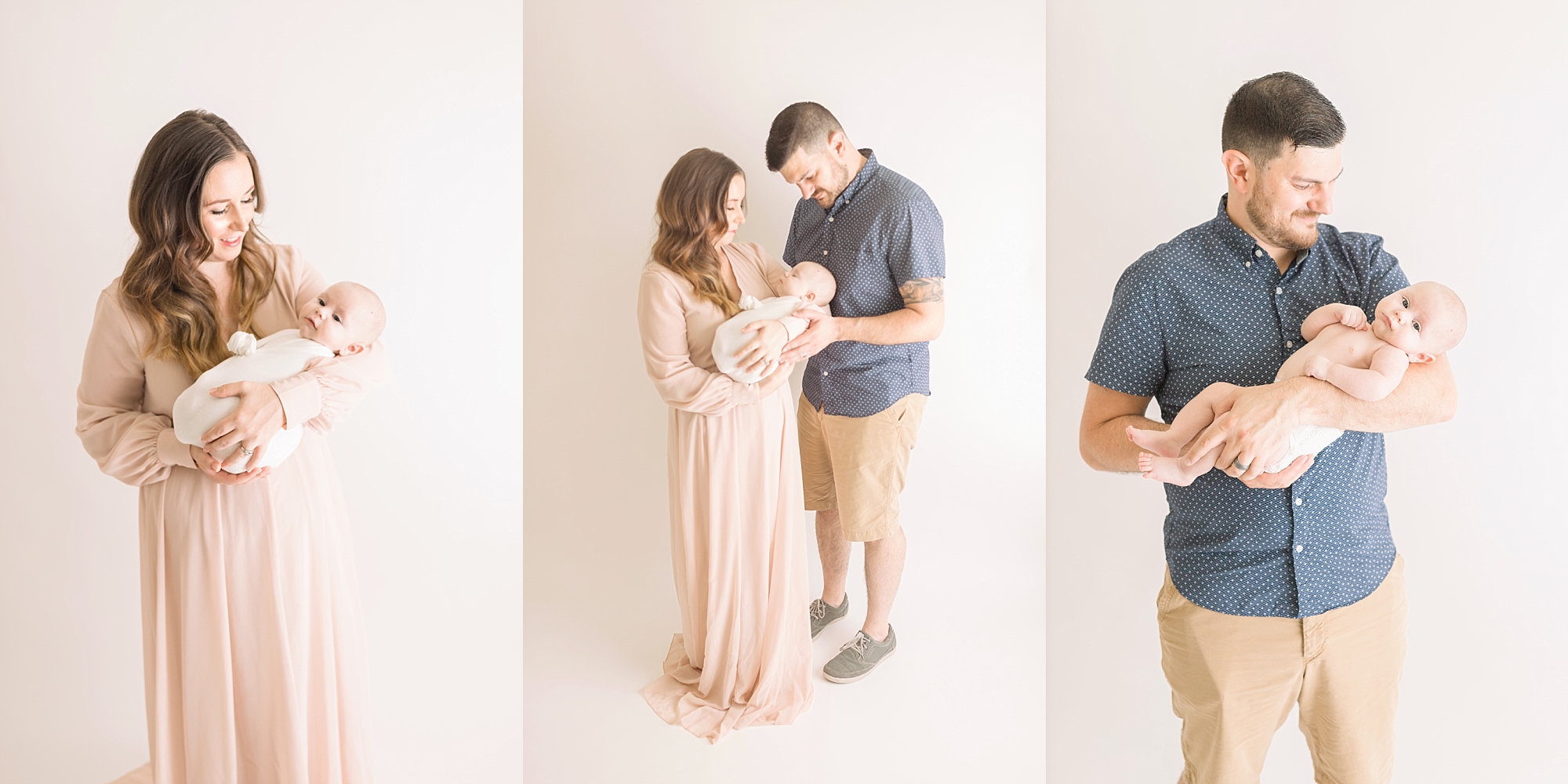 Family Newborn Photo Session