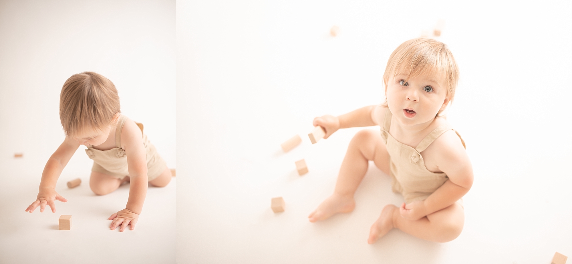 one year old PGH boy during family photos