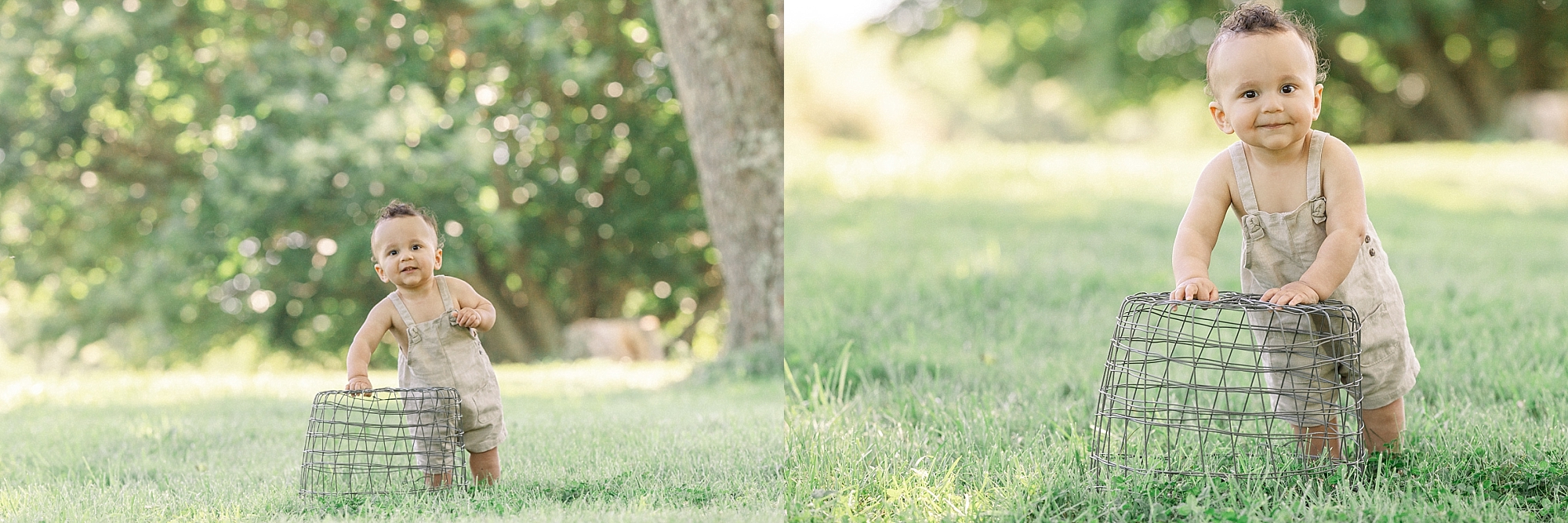 Baby boy during family photos in Pittsburgh suburb