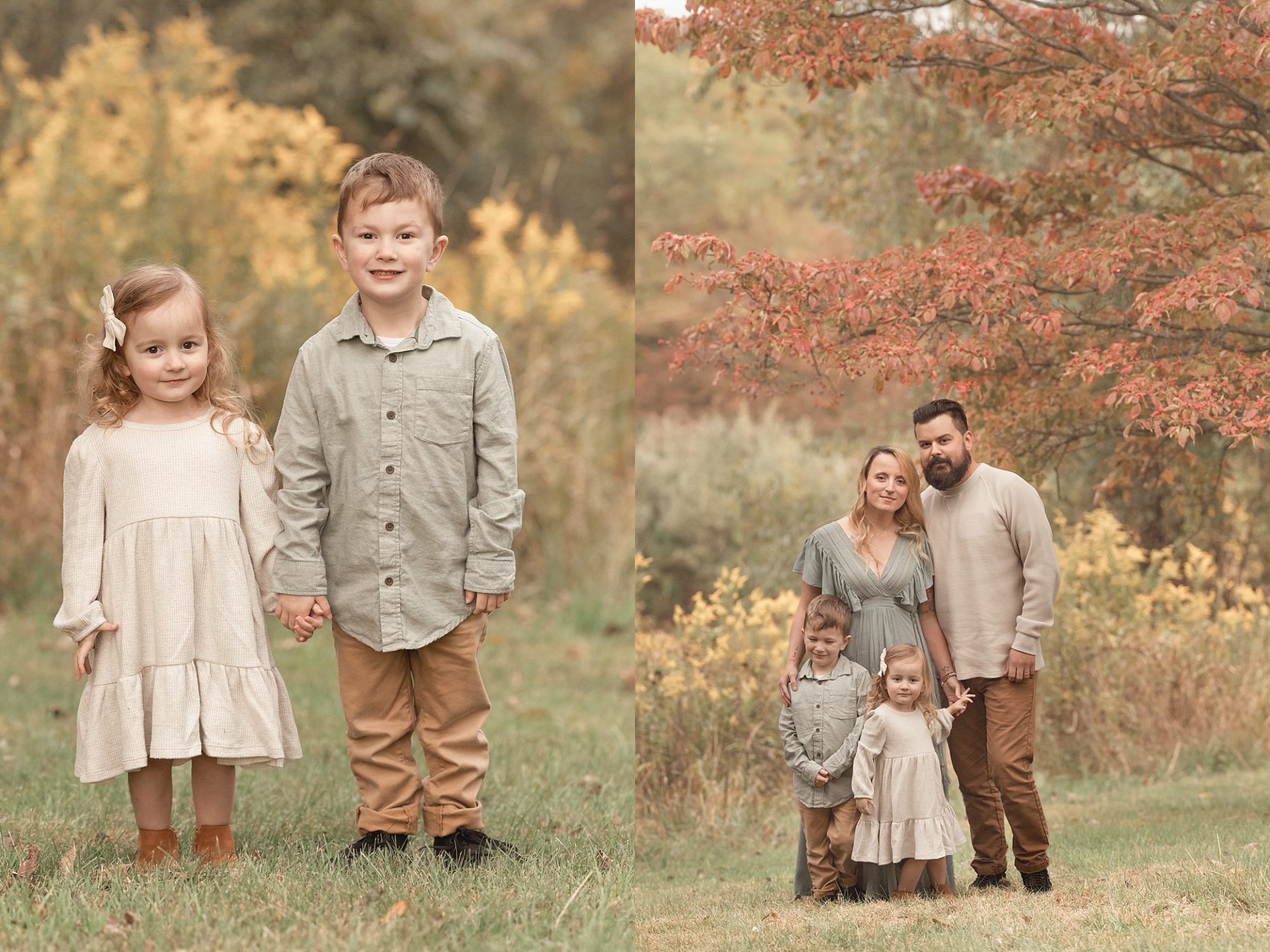Fall Annual Family Photos in Pittsburgh