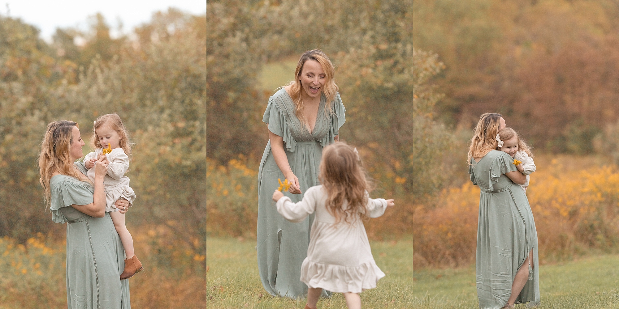 outdoor family pictures in southwest PA