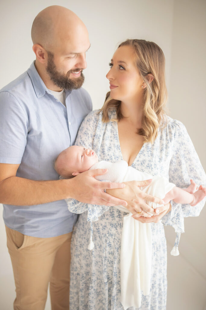 Pittsburgh couple with newborn son
